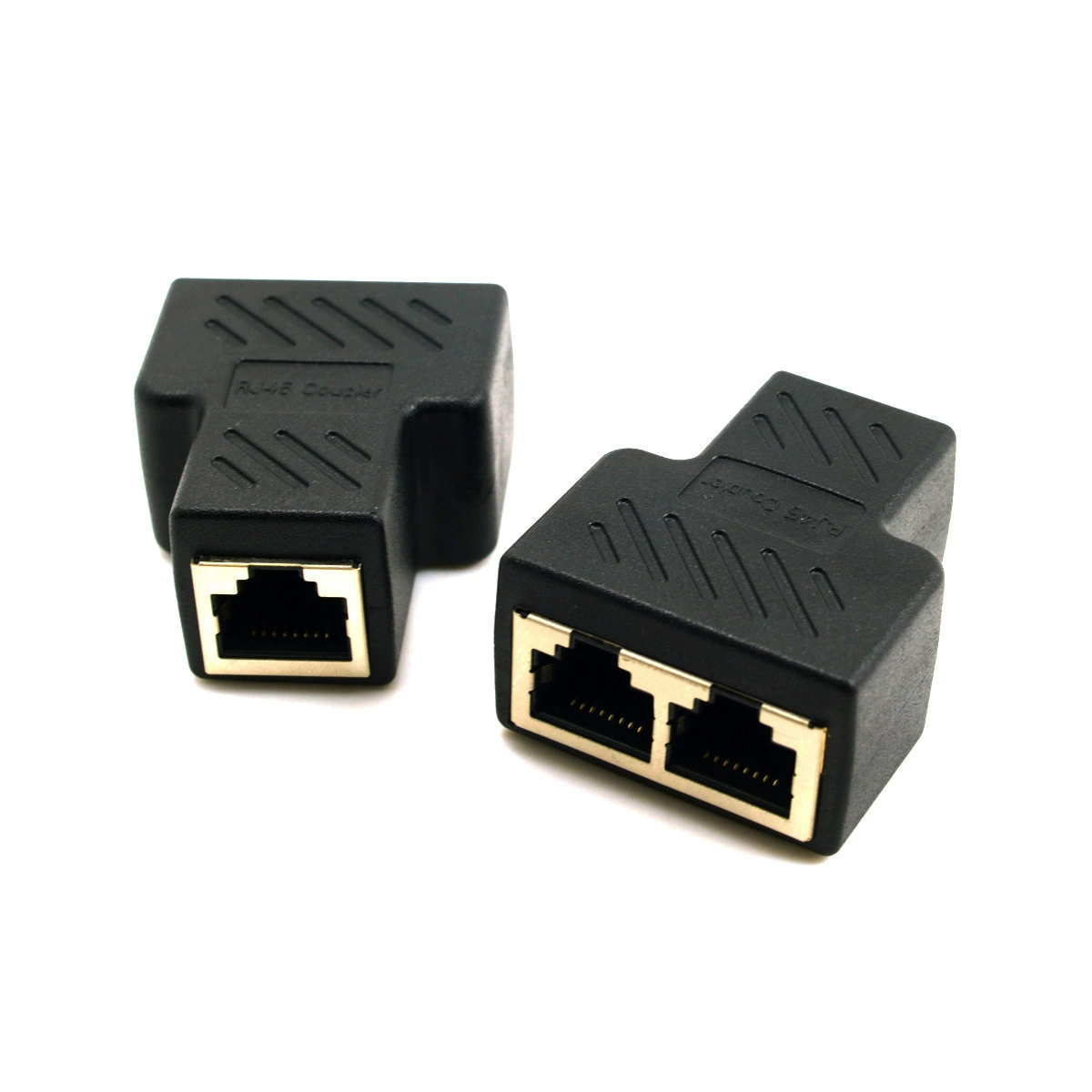 Расширитель кабеля сети CAT6 RJ45 с тремя направлениями - тройной усилитель сети из одного узла и двух поворотных соединителей