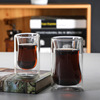 Factory Direct Selling glass cup double -layer coffee cup double -layer insulation tea cup glass cup glass coffee cup