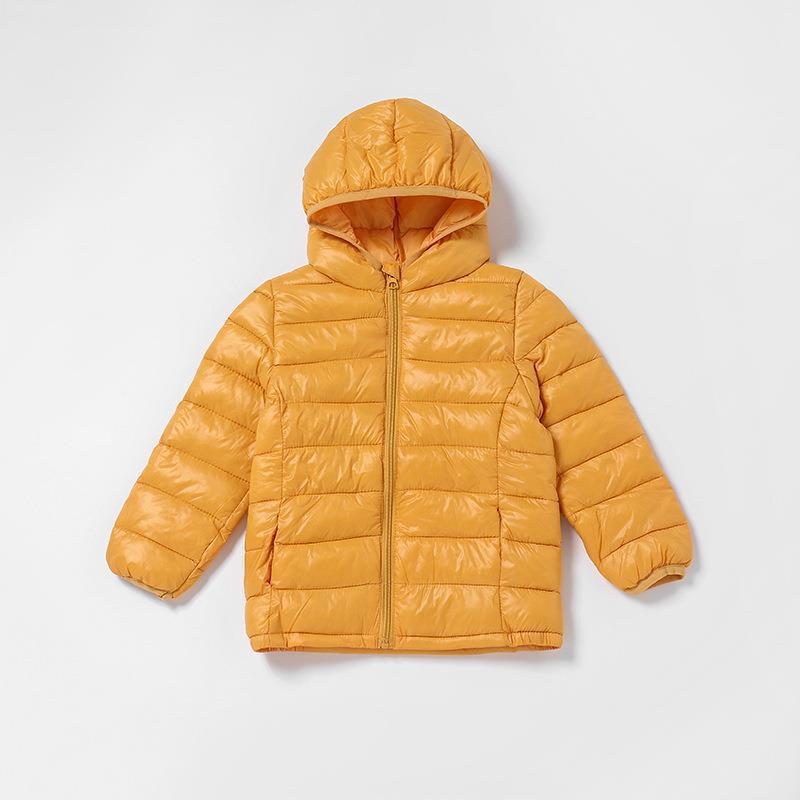 2024 chaqueta de plumas para niños nuevos ligero corto mediano y grande abrigo de algodón acolchado para niños Otoño e Invierno chaqueta acolchada de algodón abrigo de bebé