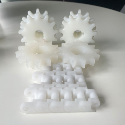 光伏专用 pp塑料齿轮 电镀滚筒齿轮 电镀桶下轴套转动轴