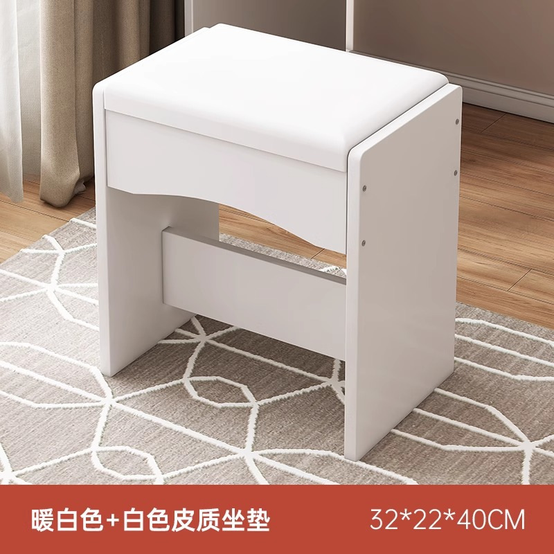 Pequeña mesa de maquillaje dormitorio de madera maciza moderna y simple 2026 nuevo lujo ligero de alta sensación mesilla de cabecera de cama de tocador en uno