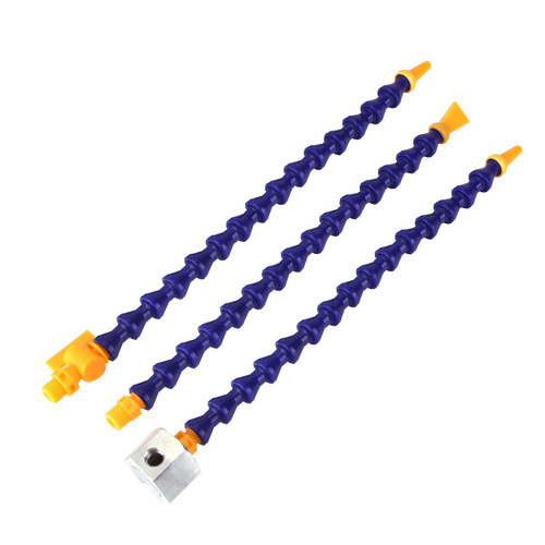 Plastic universal bamboo tube machine tool cooling pipe fuel injection pipe coolant water spray pipe magnetic seat 2 3 4 points