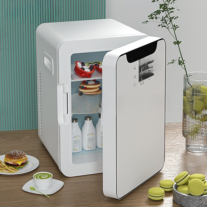 8L Mini Car Home Dual-Purpose Refrigerator Home Bedroom Student Refrigeration Single Dormitory Small Refrigerator Others
