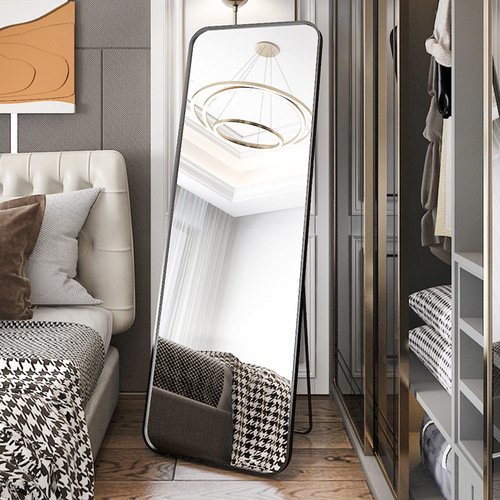 Full-Length Mirror, Wardrobe Mirror, Floor Mirror, Home Use, Wall-Hung, Bedroom, Vanity Mirror, Dormitory, 3D Try-On Mirror, Instagram Style