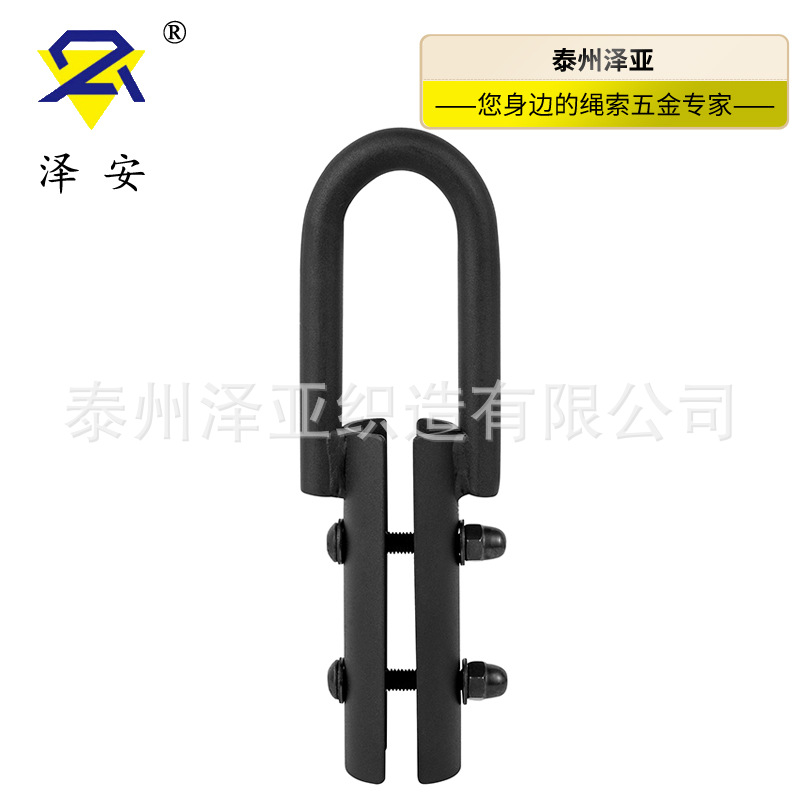 泽安供应甩绳铁头 固定器 厂家出货 攀爬绳挂钩 甩绳固定连接扣