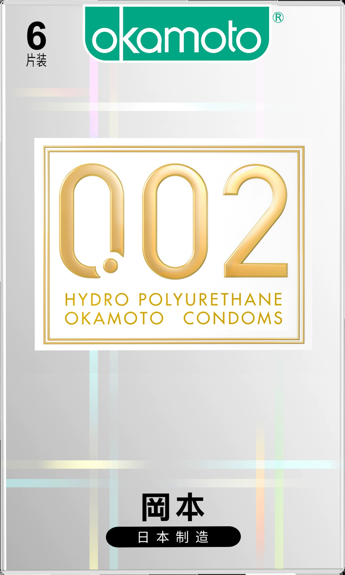 冈本 Platinum ультратонкий полиуретановый лубрикант, 3 упаковки, оптом
