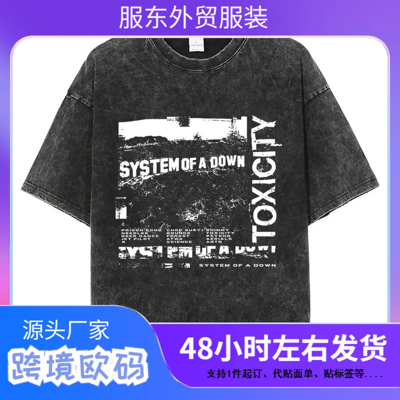 A Downward Toxic Album Graphic T-Shirt for Men and Women, Rock T-Shirt for Men, Alternative