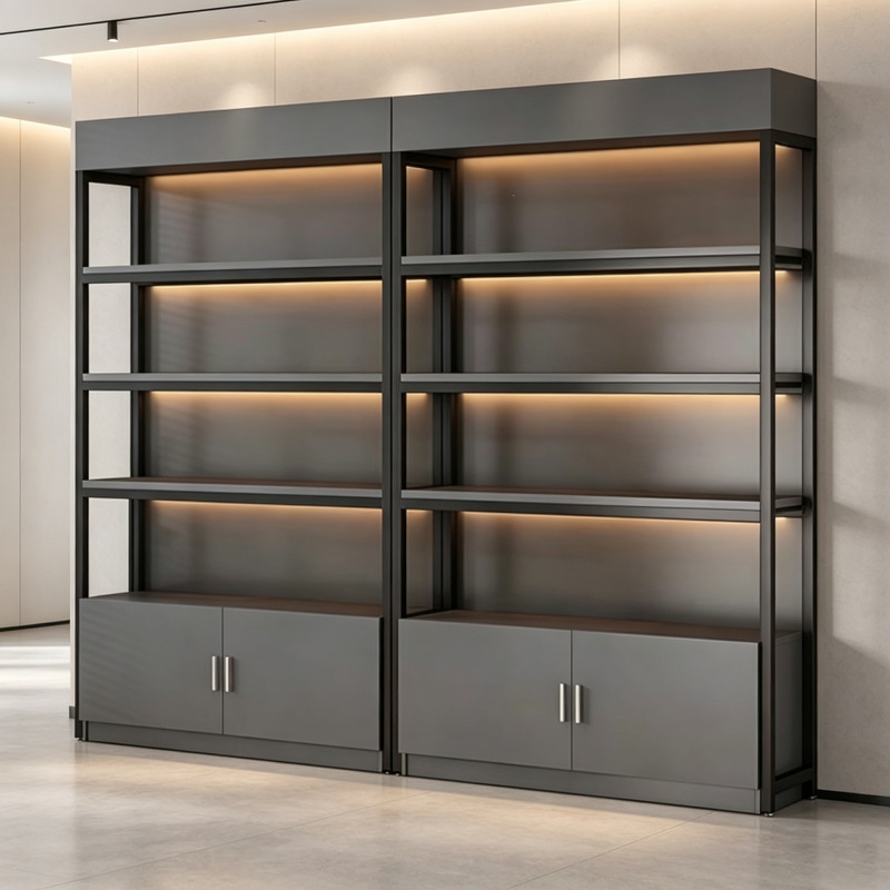 Supermarket shelf display cabinet, cosmetic storage rack, product sample multi-layer stationery and snack store cabinet Supermarket shelf display cabinet, cosmetic storage rack, product sample multi-layer stationery and snack store cabinet