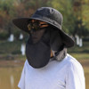 Sun hat, men's summer climbing cloak solar-powered, sun protection