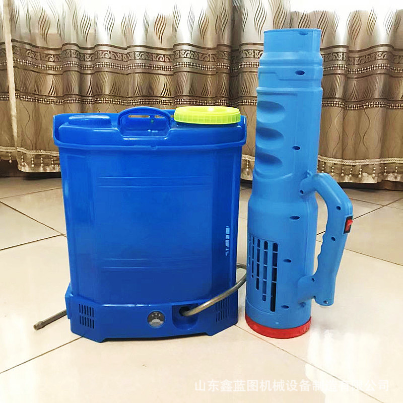 12V高压电动喷雾器 农田麦地灭虫打药机 工厂车间防疫消毒弥雾机