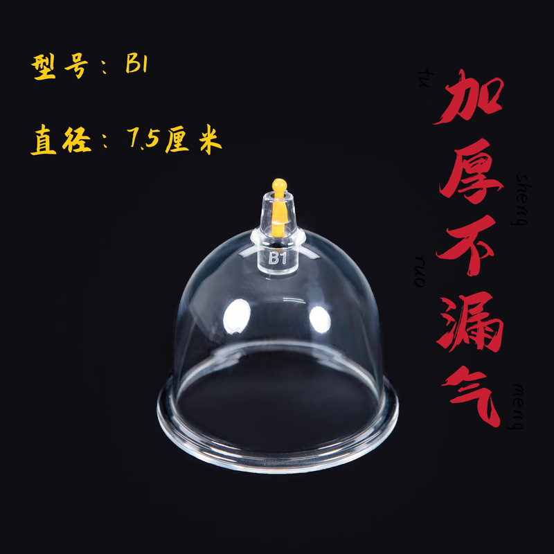 Wholesale thickened vacuum cupping device household pumping cupping device single gas tank size model complete bulk