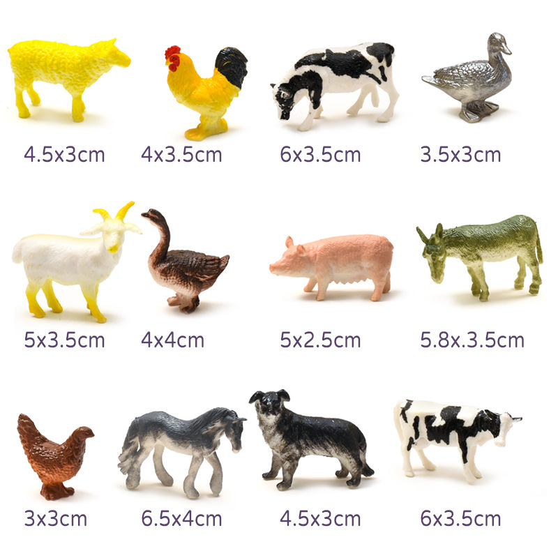 Modelo animal transfronterizo Zoológico para niños dinosaurio juguete traje simulación animal Marina pequeño insecto modelo