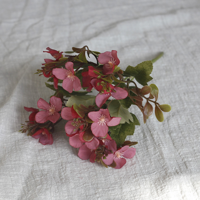 Artificial Hydrangea Bouquet For Wedding Home Table Decoration_voghion.com