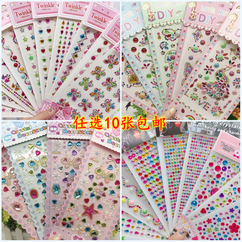Children's acrylic sticker contains rose for early age