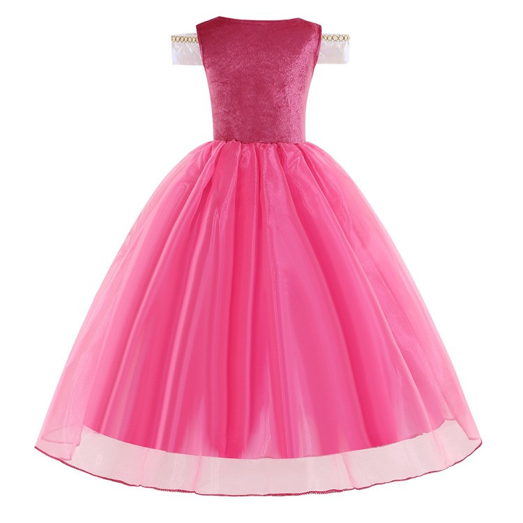 Ropa para niños vestido de niña vestido para niños vestido de princesa para niños vestido de campana de Halloween ropa de cosplay princesa vestido de ailuo