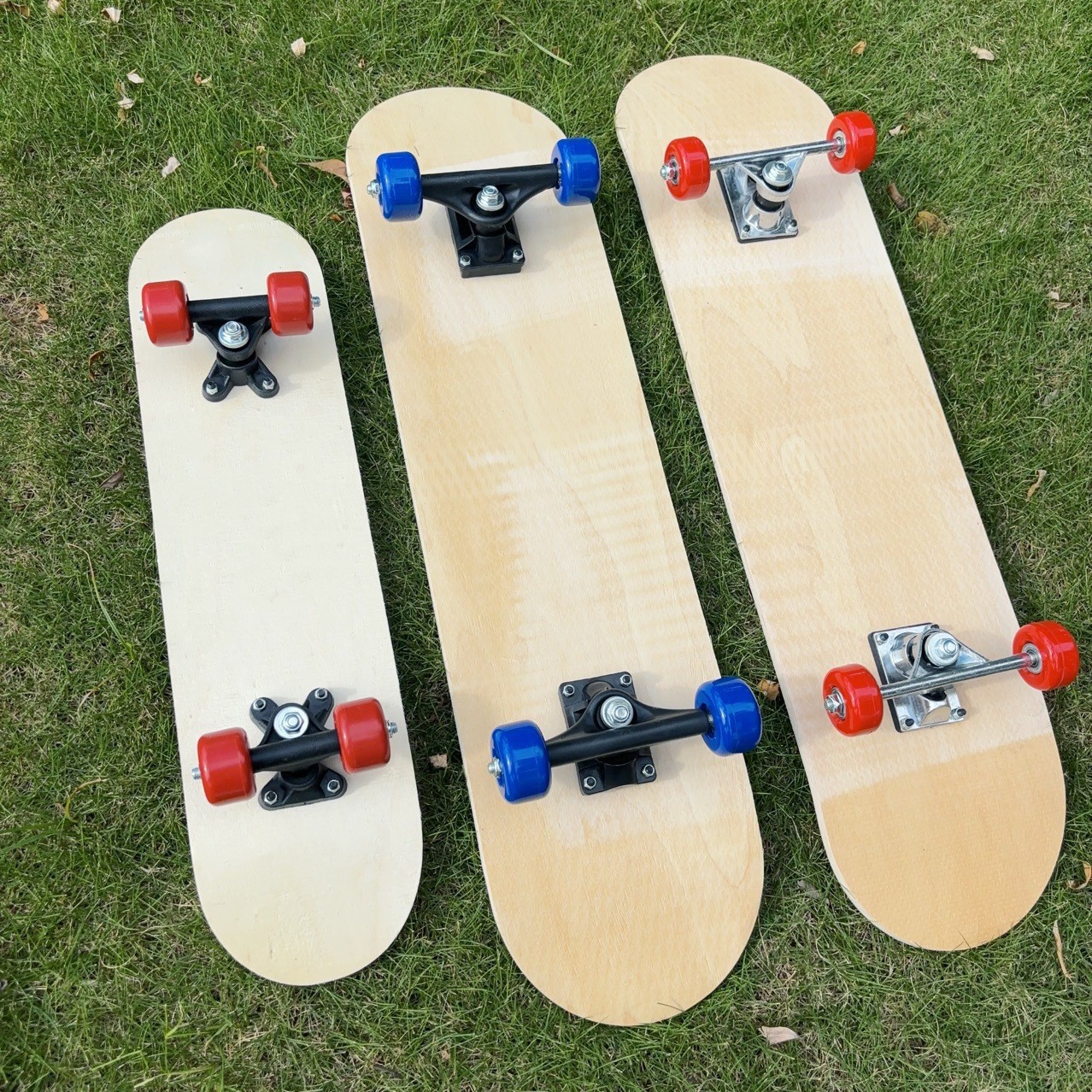 Children's DIY Graffiti Skateboard Double-Sided Blank Hand-Painted Creative Art Board Environmentally Friendly Pp Material Craft Class Teaching Aids