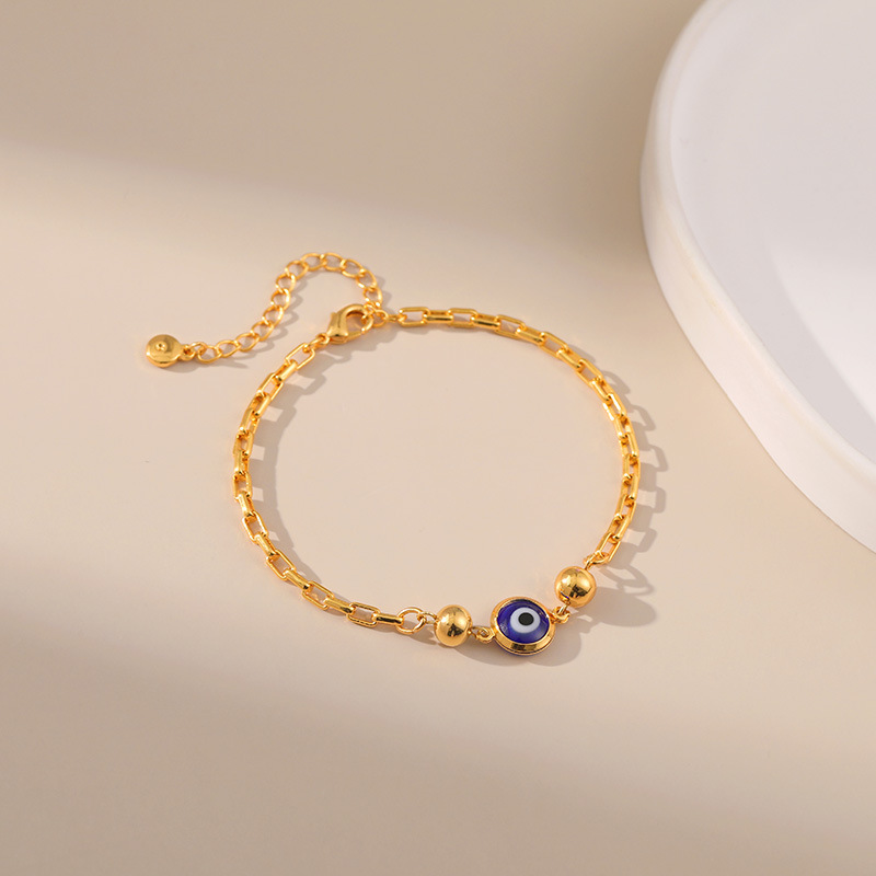 Ethnic Style Eye Copper Plating Bracelets 1 Piece