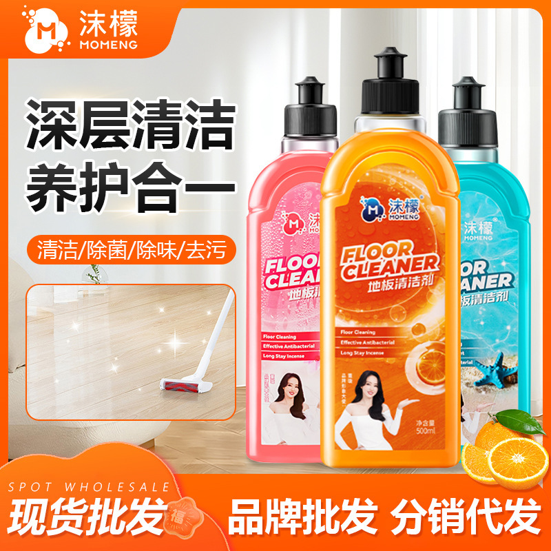 Molemon Floor Cleaner, Tile and Wood Floor Cleaning Agent, Maintenance and Mopping Special Cleaning Liquid, De-Yellowing Mopping Tool