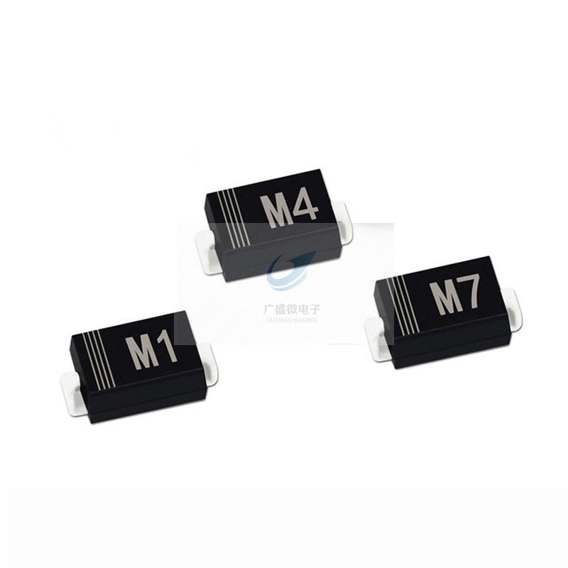 贴片肖特基二极管 SS24 SR240 2A/40V SMA(DO-214AC) 2K/整盘电源