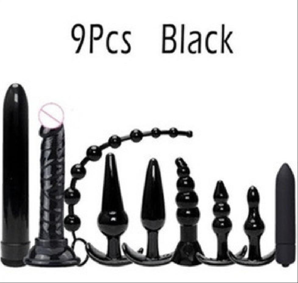 블랙 9 피스 세트