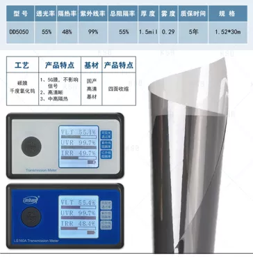 Car Film, Solar Film, Carbon Film, Automotive Film - 15230m-dd5050