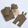 Photography props for new born, overall, hat, children's pillow suitable for photo sessions