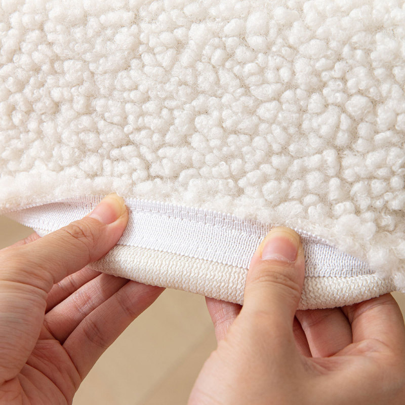 新型のテディの毛の厚い椅子のカバーの万能な通用の椅子のカバーの腰掛けのカバーの家庭用の越境の卸売り|undefined