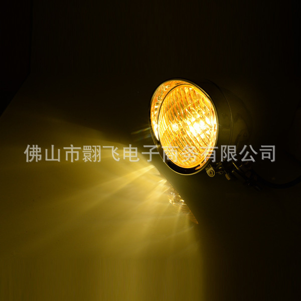 Electric vehicle modified retro headlights