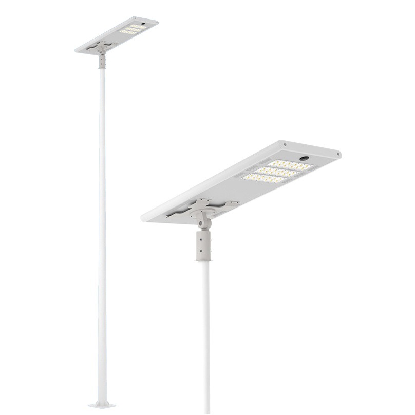 Al Aire Libre nueva rural de alta potencia carretera Super brillante Lámpara de calle lámpara de poste alto jardín lámpara LED integrado lámpara de calle solar