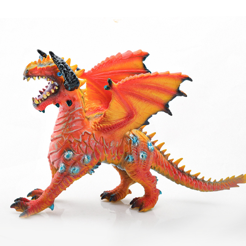 Modelo de dinosaurio de goma suave de gran tamaño para niños y niños, falciformes, brachiosaurios, triceratosaurios, juguetes de montaje