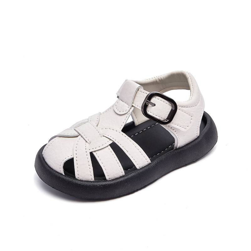 Sandallas infantiles verano 2026 nuevas sandalias para niñas zapatos de princesa zapatos romanos zapatos de playa suaves para niños al por mayor image 5