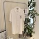 2024 Summer New Nightgown Women's Cute Sweet Loose Thin Ice Silk Short-sleeved Home Wear Pajamas for Outer Wear