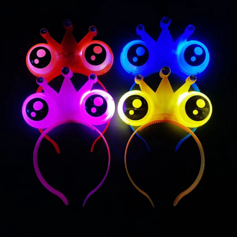 Aro de cabeza de rana de color café