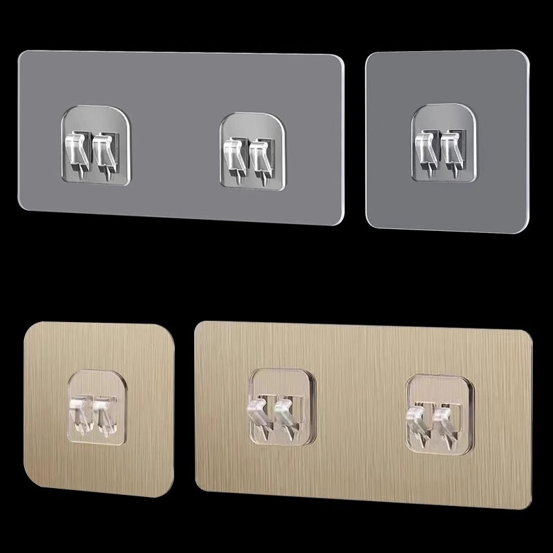 Bathroom Storage Rack Adhesive Patch Toilet Washbasin Rack Strong Paste Kitchen Chopsticks Cage Snap Adhesive Hook