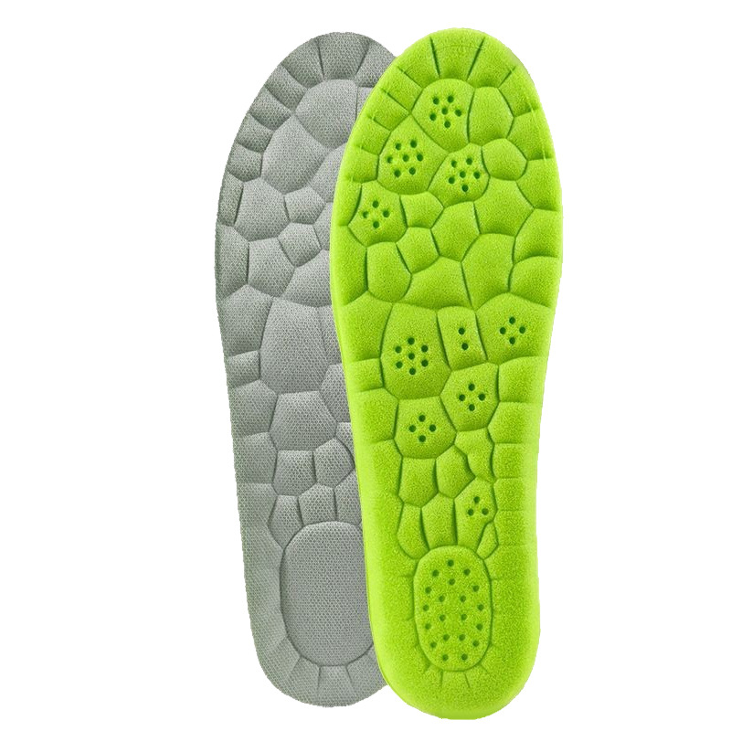 Plantillas de zapatos suaves no cansadas pies pisar la mierda sensación de zapatos deportivos para hombres y mujeres de verano entrenamiento militar absorción de sudor plantillas antiolor de absinthe