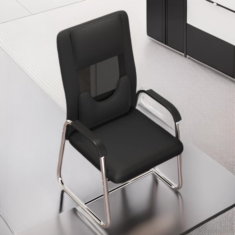 Bow-Shaped Staff Meeting Chair, Home Computer Office Chair, Comfortable for Long Sitting, Mahjong Leisure Chair, Dormitory Student Chair with Backrest Bow-Shaped Staff Meeting Chair, Home Computer Office Chair, Comfortable for Long Sitting, Mahjong Leisure Chair, Dormitory Student Chair with Backrest