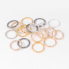 30-100pcs spot wholesale DIY jewelry material accessories accessories, laps ring buckle, single circle buckle small circle connection