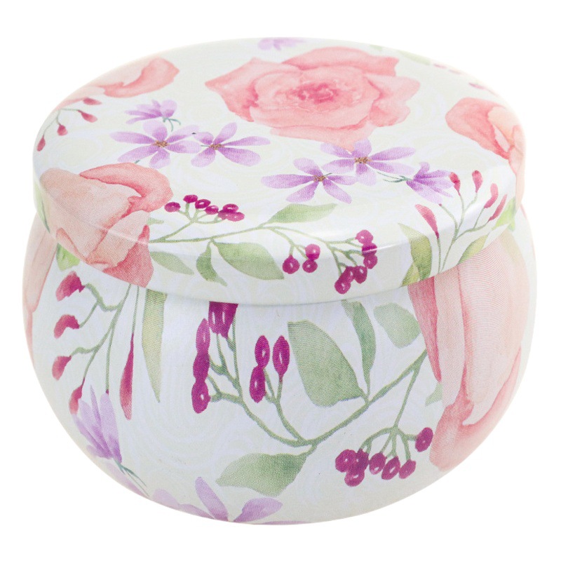 国境を越えた現貨乾燥花大豆ワックスアロマキャンドルお土産ホーム寝室装飾ギフトフレグランスラベンダー