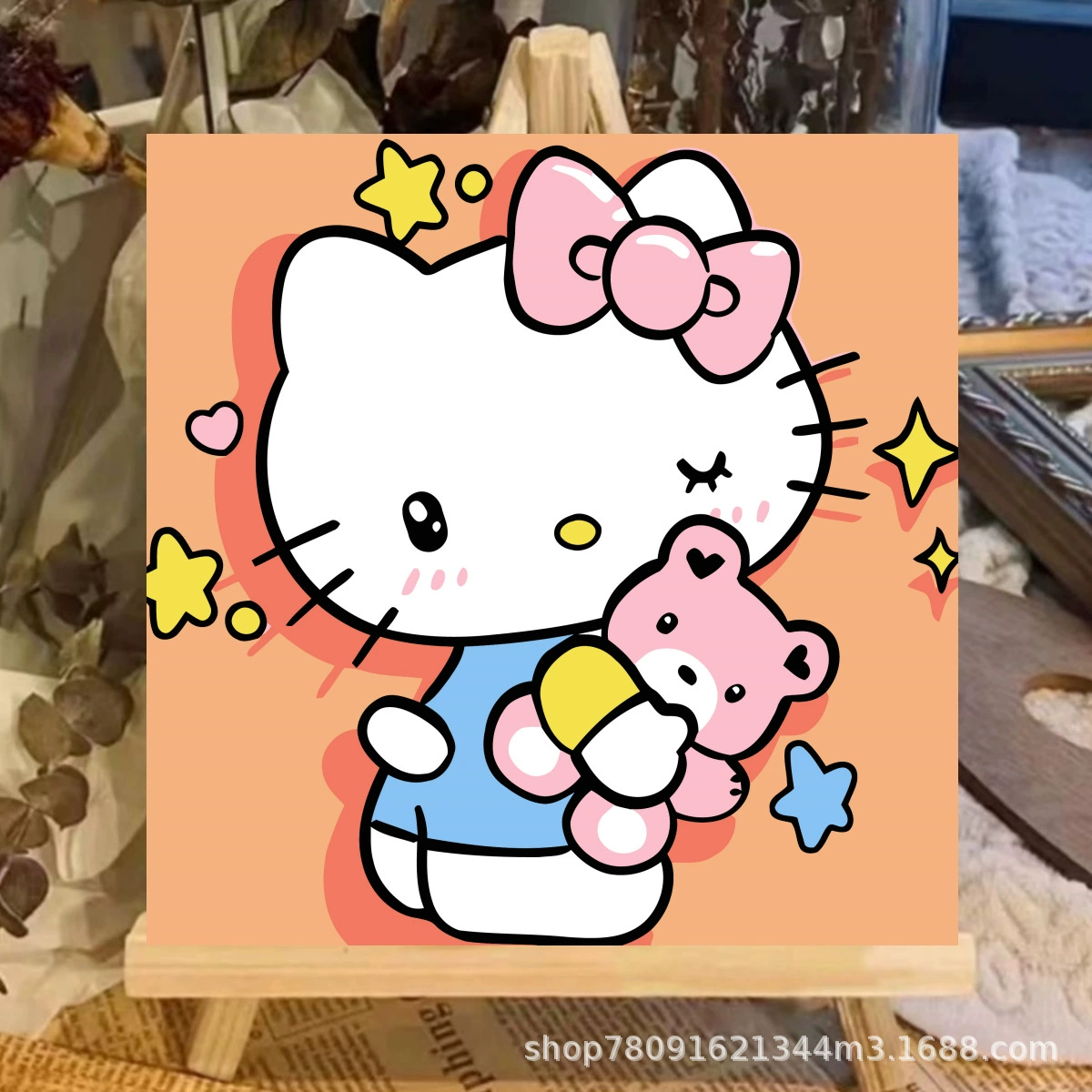 Цифровая масляная живопись DIY Нейжа ручная заливка масляной краской graffiti painting 2025 граффити производитель прямые продажи оптовая палатка