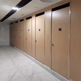 Public Toilet Partitions, Men's and Women's Restroom Partitions, Bathroom Partitions, Fire-Retardant and Anti-Better Boards