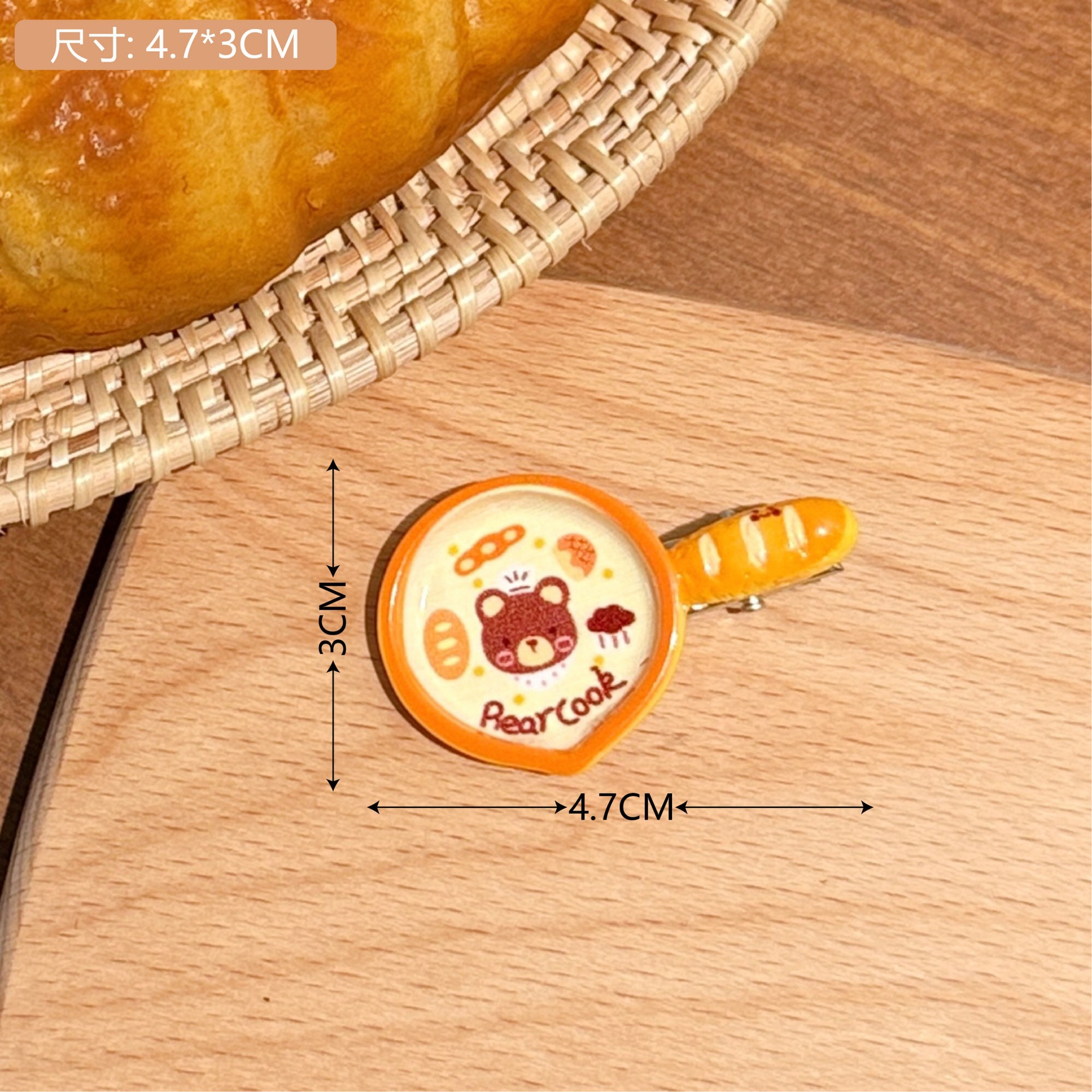 Creativa extraña comida infantil juegan pinzas de cabello comida simulación juegos de cabello de chicas interesantes pinzas de cabello al por mayor