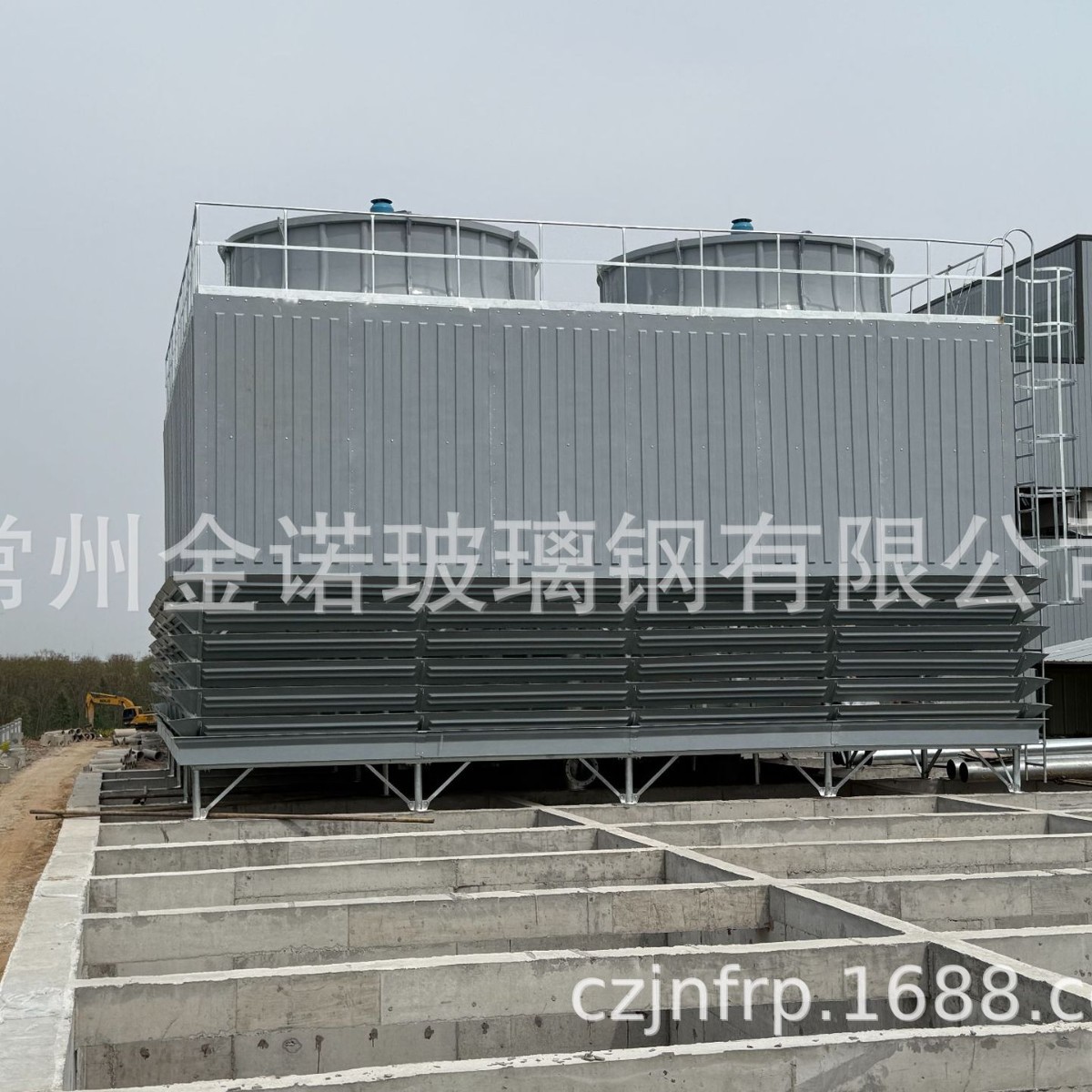 方形逆流冷却塔