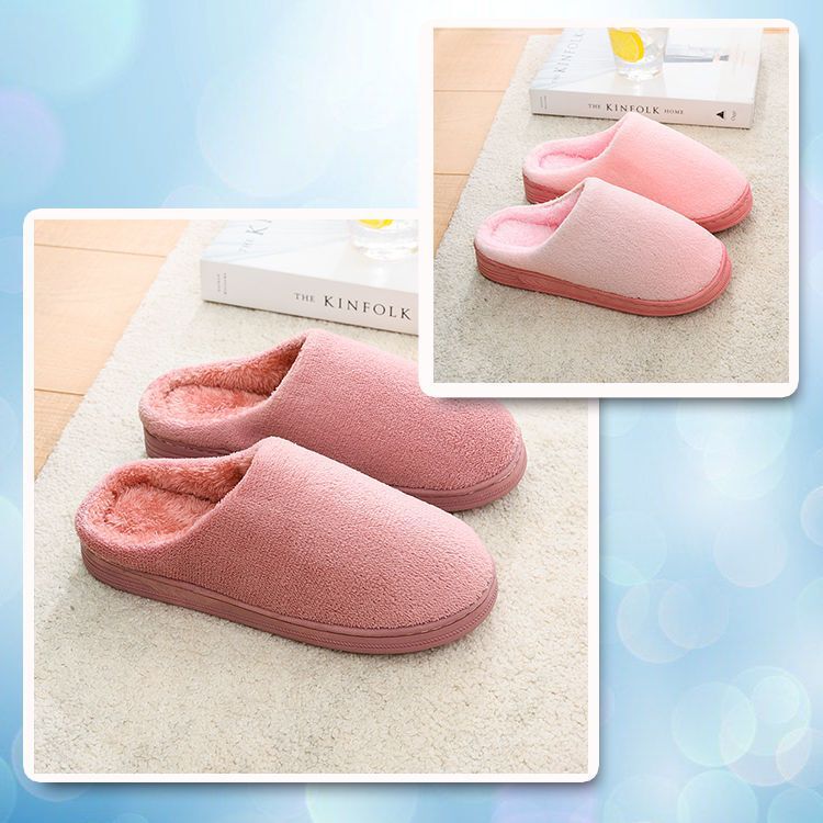 綿のスリッパを買って、女性の秋冬の家の室内の滑り止めの保温を買って、月子のカップルの毛のスリッパの男を厚くします。|undefined