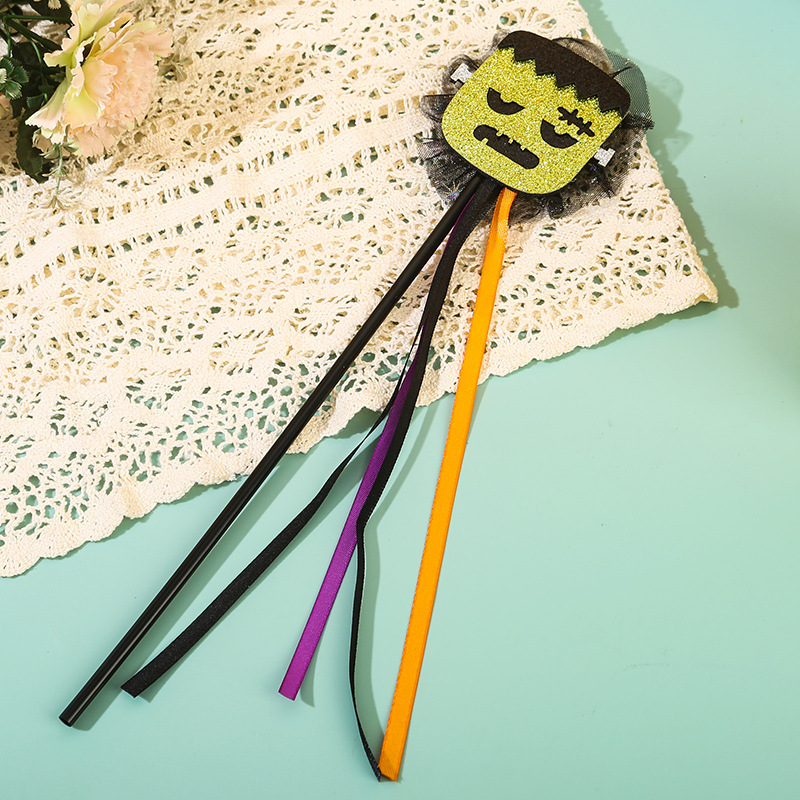 Halloween 2024 nueva decoración de banda de cabello fiesta cosplay cráneo extraña cabeza banda props