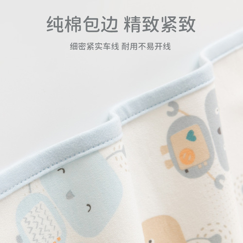 Category A pure cotton gauze diaper pad waterproof and leak-proof machine washable newborn baby and children's diaper diaper pad mattress