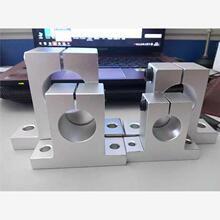 T型圆棒光轴支座传感器支柱铝合金支架连接圆轴固定夹/机械手配件