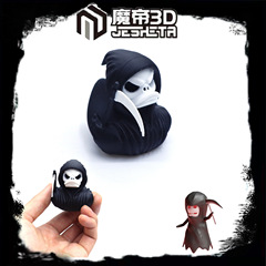 3D打印跨境爆品GrimReaperDuck万圣节死神鸭贪婪收割者鸭玩具摆件