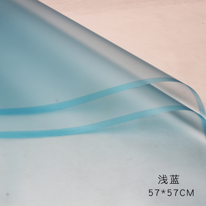 Roland New Golden frontera jalea película de la flor material de papel de embalaje impermeable de gama alta Flor de papel de embalaje ramo de flores tienda de flores