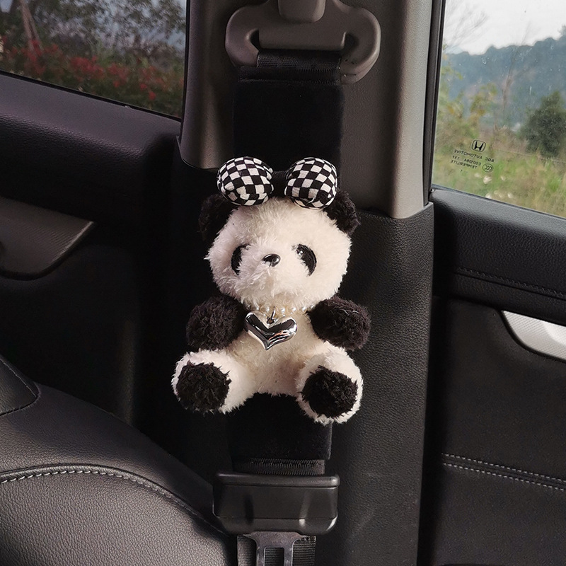 Funda Protectora para Cinturón de Seguridad de Auto de Felpa Artificial
