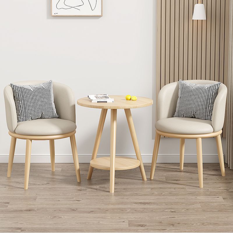 Mesa y silla de ocio balcón sala de estar de lujo ligera mesa y silla combinación de hotel de alojamiento residencial negociación en línea mesa y silla set de tres piezas